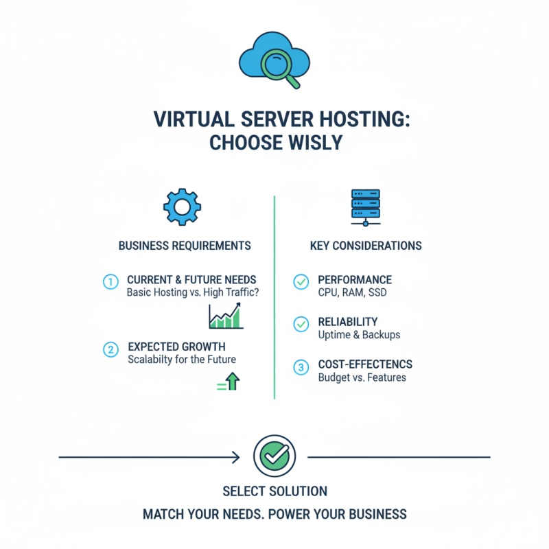 How to Choose the Right Virtual Server Hosting for Your Business Needs?