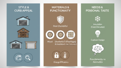 2026 How to Choose the Right Garage Door for Your Home?