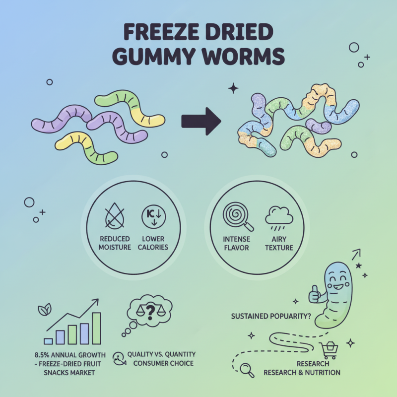 2026 Best Freeze Dried Gummy Worms What Makes Them Unique?