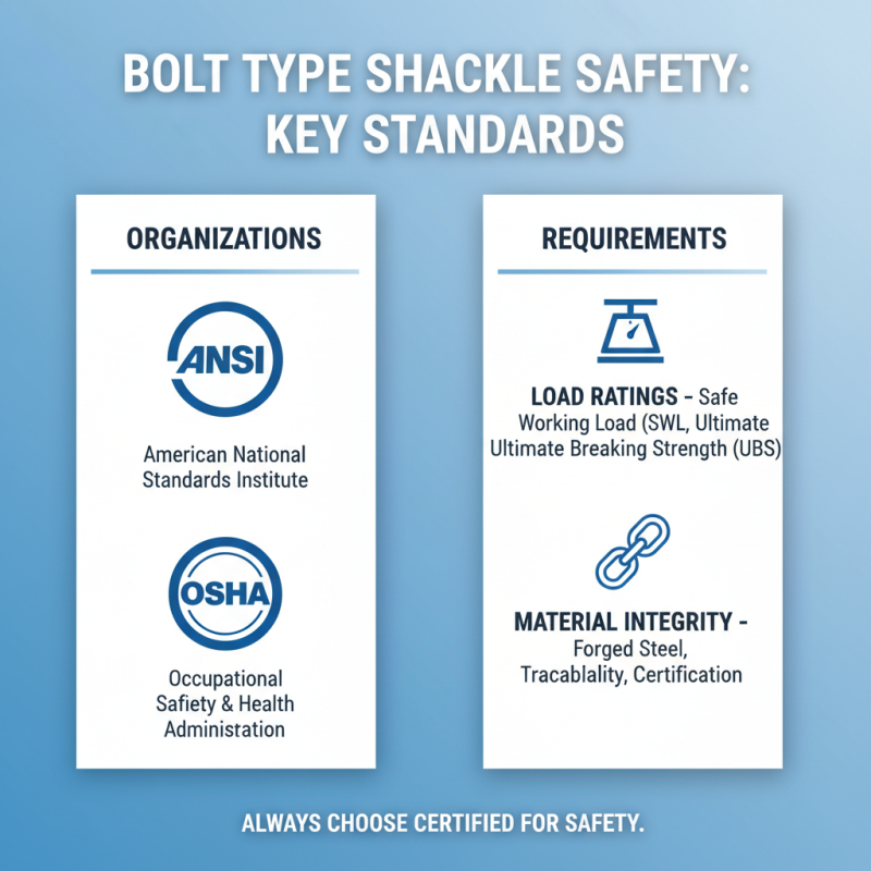 10 Essential Tips for Choosing the Right Bolt Type Shackle for Your Needs