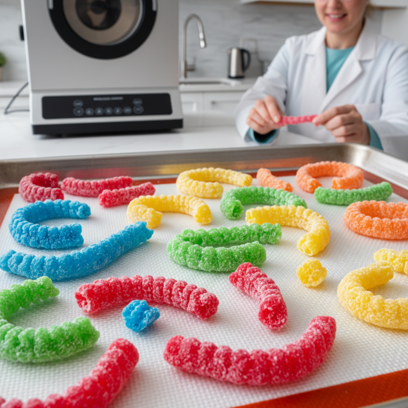 How to Make Freeze Dried Gummy Worms at Home?