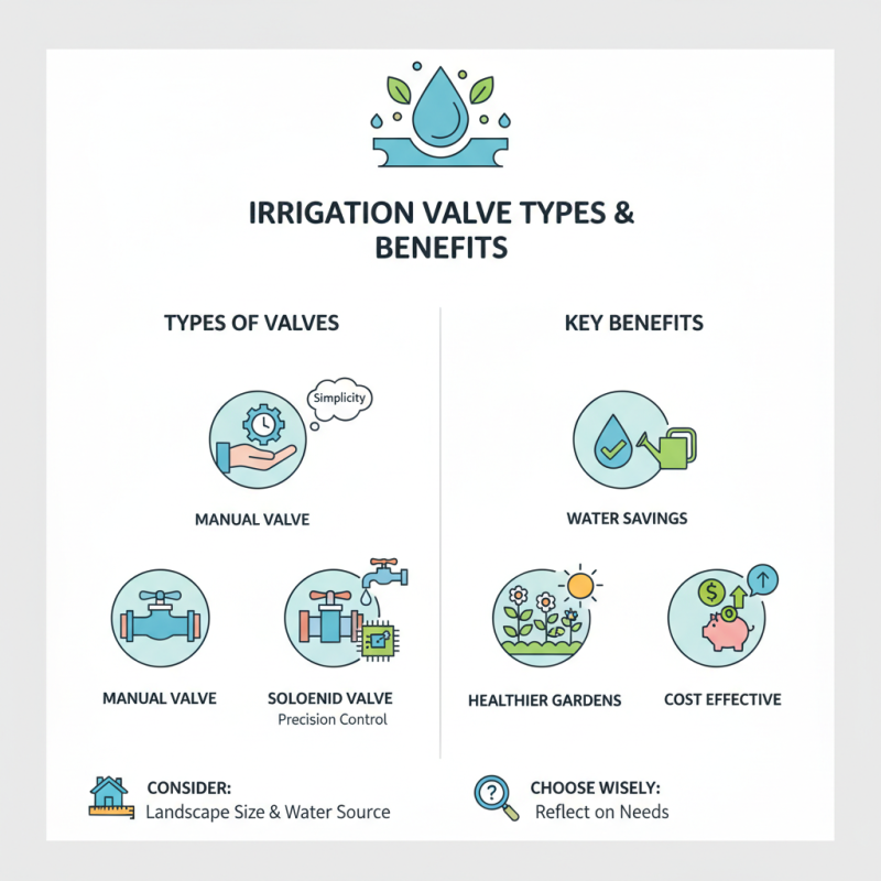Best Irrigation Valve Types and Their Benefits?