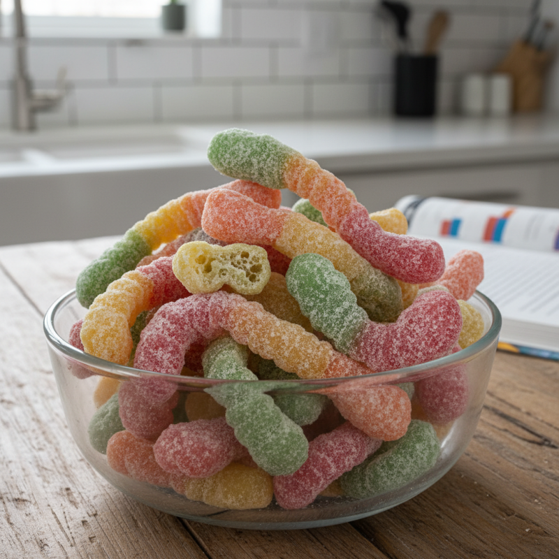 What Are Freeze Dried Gummy Worms and How Are They Made?