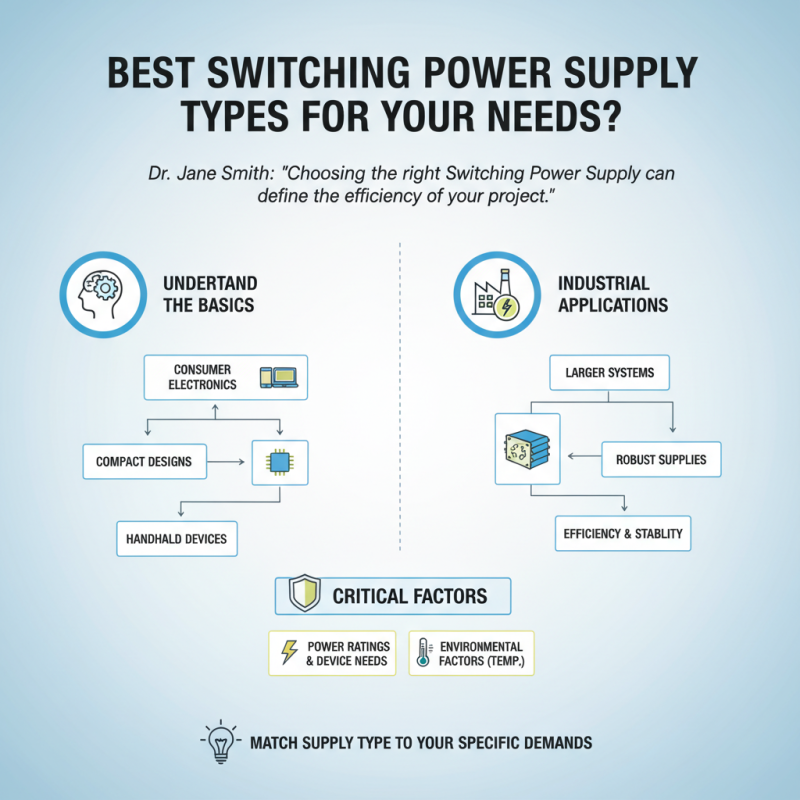 Best Switching Power Supply Types for Your Needs?