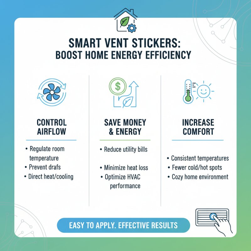 Top 10 Benefits of Using Adhesive Vent Stickers for Home Comfort