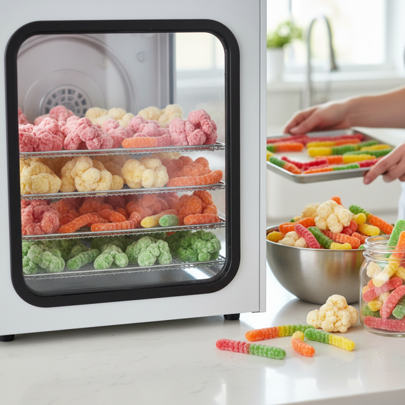 How to Make Freeze Dried Gummy Worms at Home?