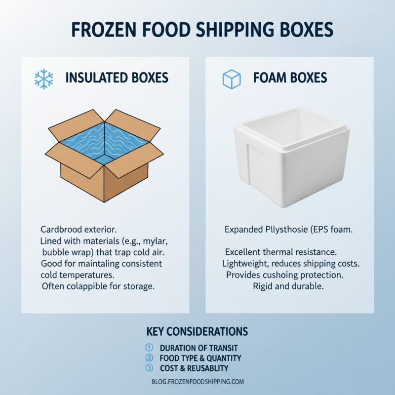 What is the Best Frozen Food Shipping Box for Your Needs?