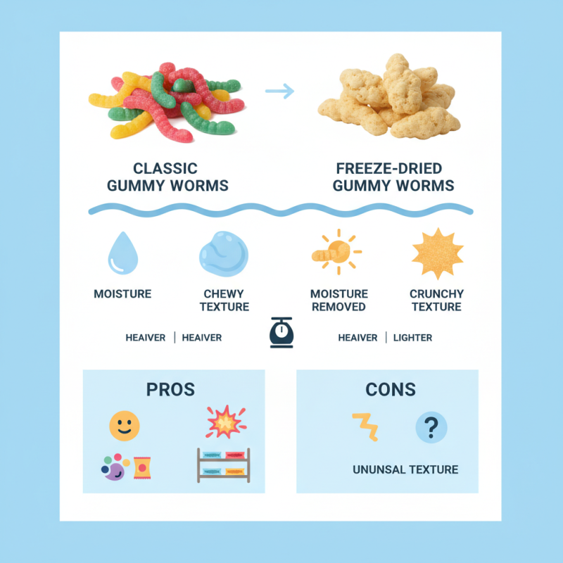 What is Freeze Dried Gummy Worms and Why Are They Popular?