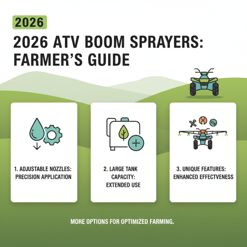 2026 Best ATV Boom Sprayer for Effective Agriculture Solutions?
