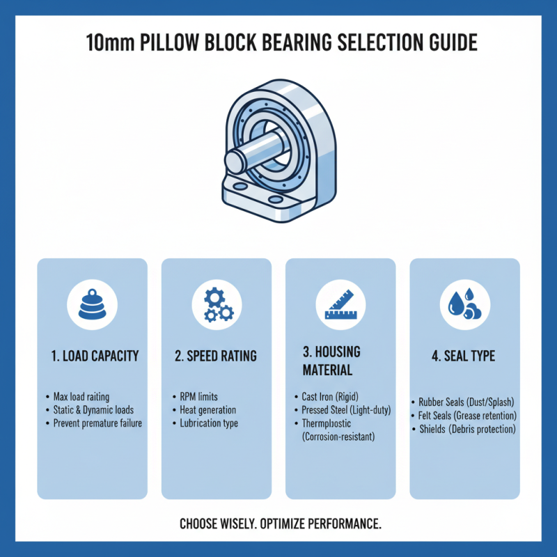 10 Essential Tips for Choosing the Right Pillow Block Bearing 10mm