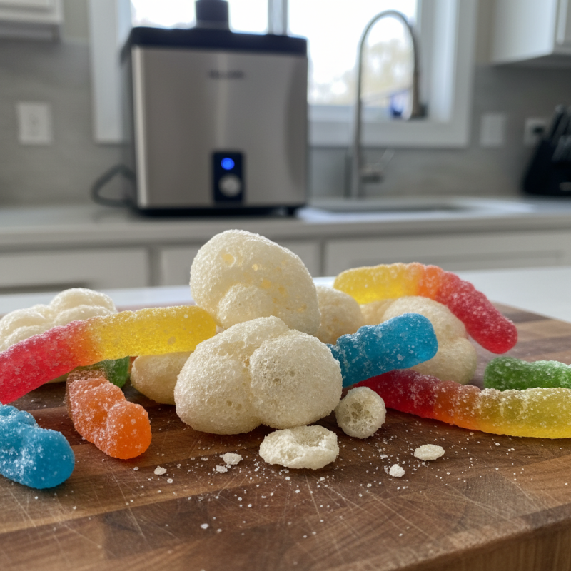 How to Make Freeze Dried Gummy Worms at Home?