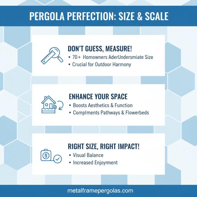 How to Choose the Perfect Metal Frame Pergola for Your Garden?