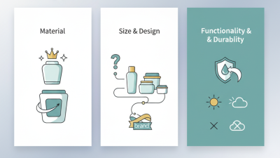 How to Choose the Best Cosmetic Jars for Your Products?