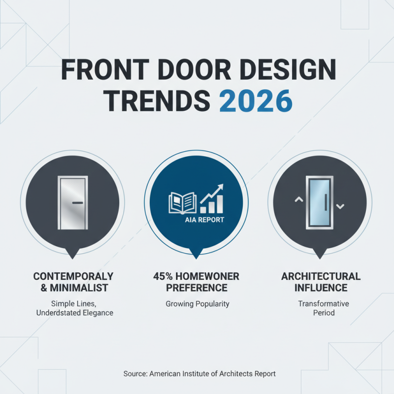 2026 Top Trends in Exterior Front Door Design What to Expect?