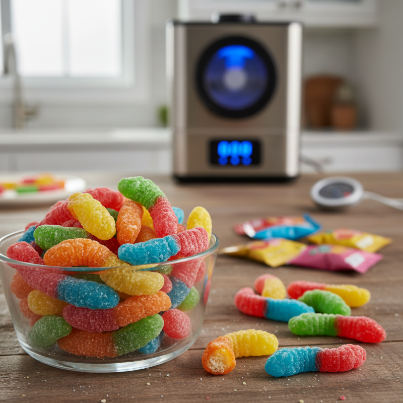 How to Make Freeze Dried Gummy Worms at Home?