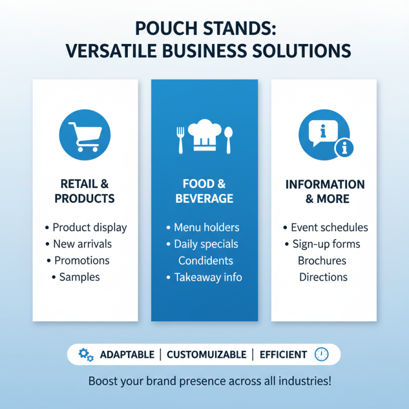 Why Choose a Pouch Stand for Your Business Needs?