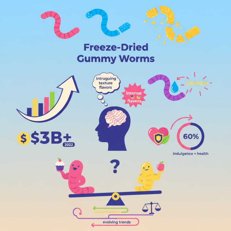 Why Are Freeze Dried Gummy Worms So Popular Today?