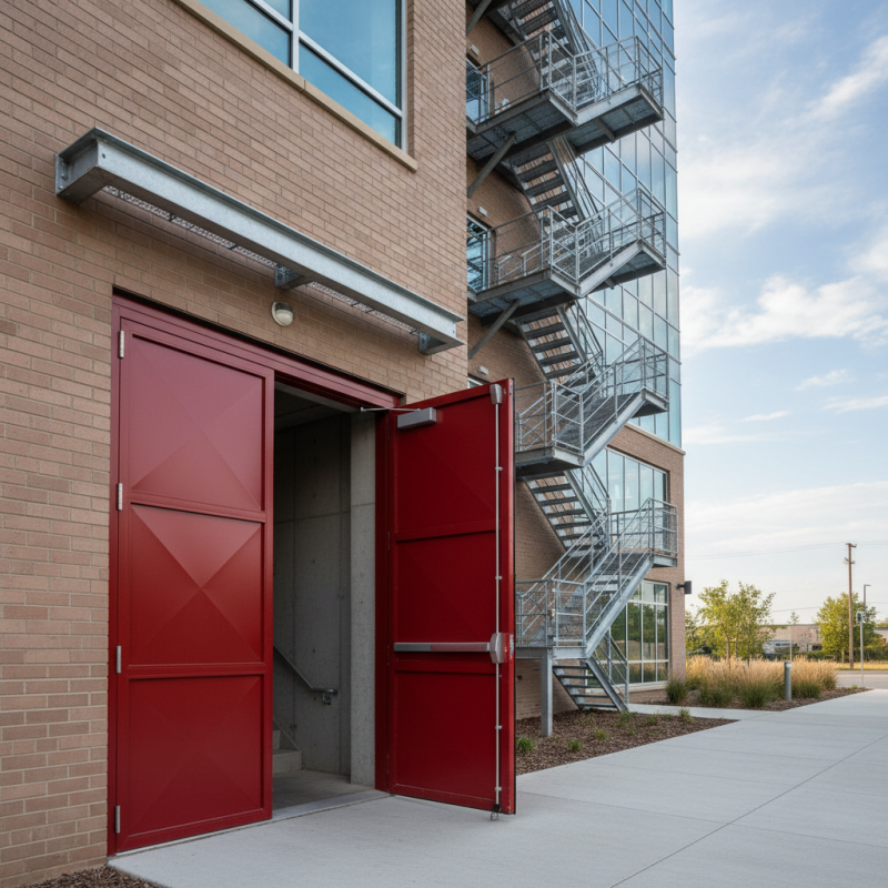 What are the Benefits of Steel Fire Escape Doors?