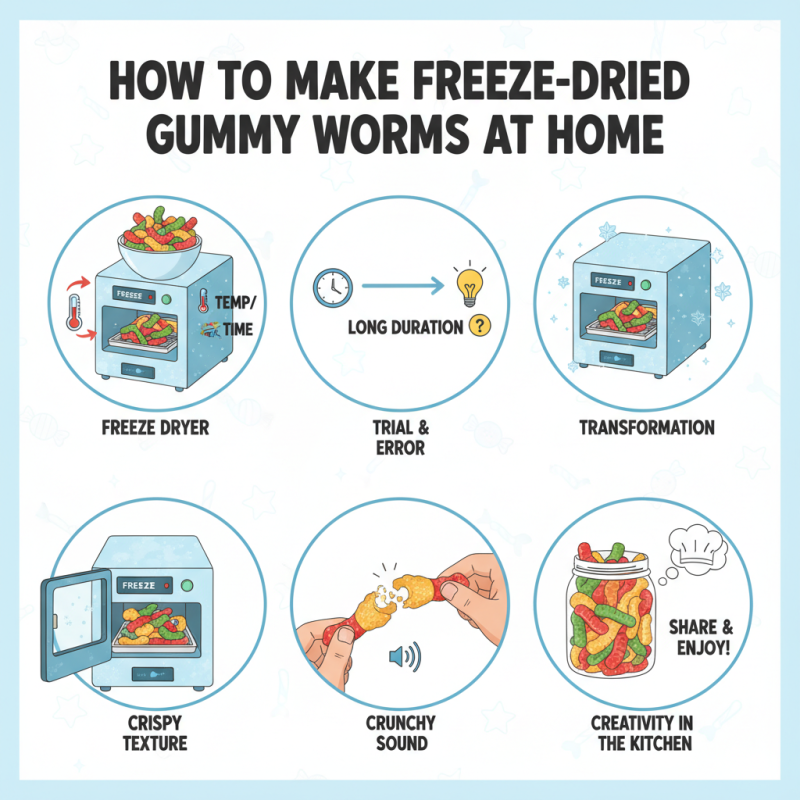 How to Make Freeze Dried Gummy Worms at Home?