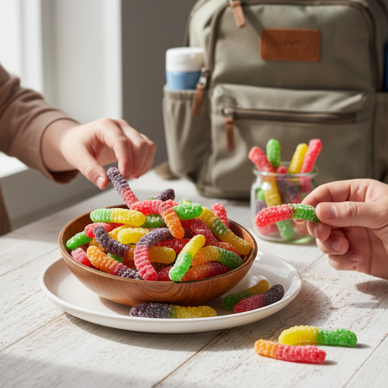 Top 10 Benefits of Freeze Dried Gummy Worms for Snacks?