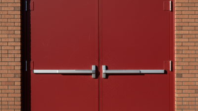 How to Choose Steel Fire Escape Doors for Your Building?