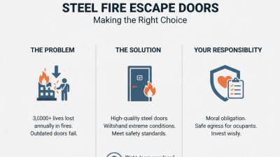 How to Choose Steel Fire Escape Doors for Your Building?
