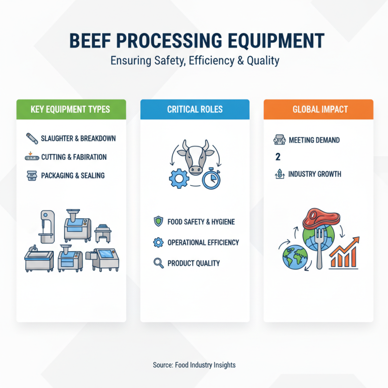 What is Beef Processing Equipment and Its Importance in the Food Industry?