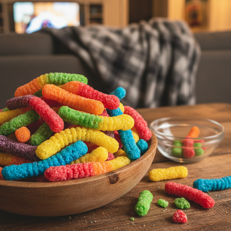 2026 Top Freeze Dried Gummy Worms Why Are They So Popular?