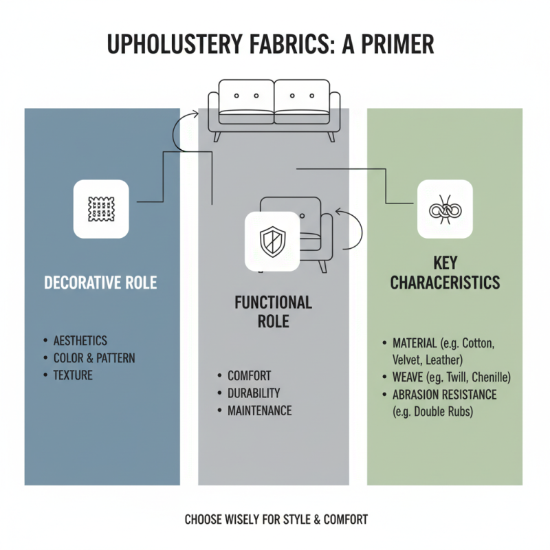 What is Upholstery Fabrics and How Are They Used in Interior Design?
