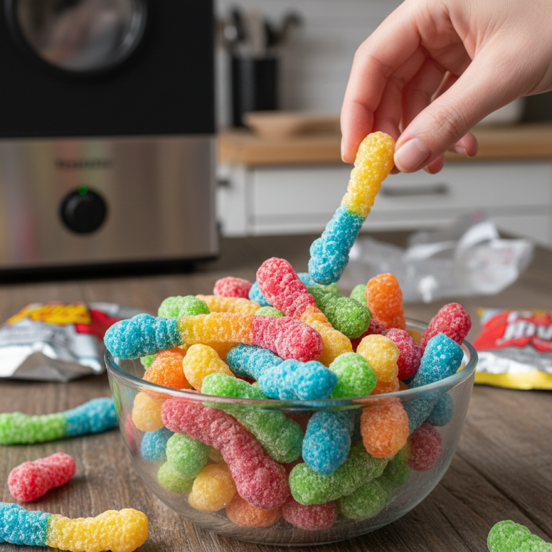 How to Make Delicious Freeze Dried Gummy Worms at Home?