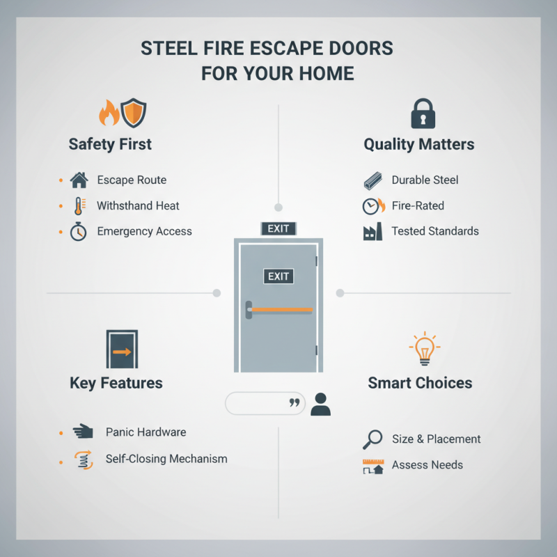 How to Choose the Right Steel Fire Escape Doors for Your Home?