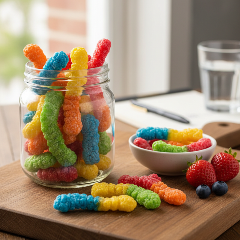 What is Freeze Dried Gummy Worms and Are They Healthy?