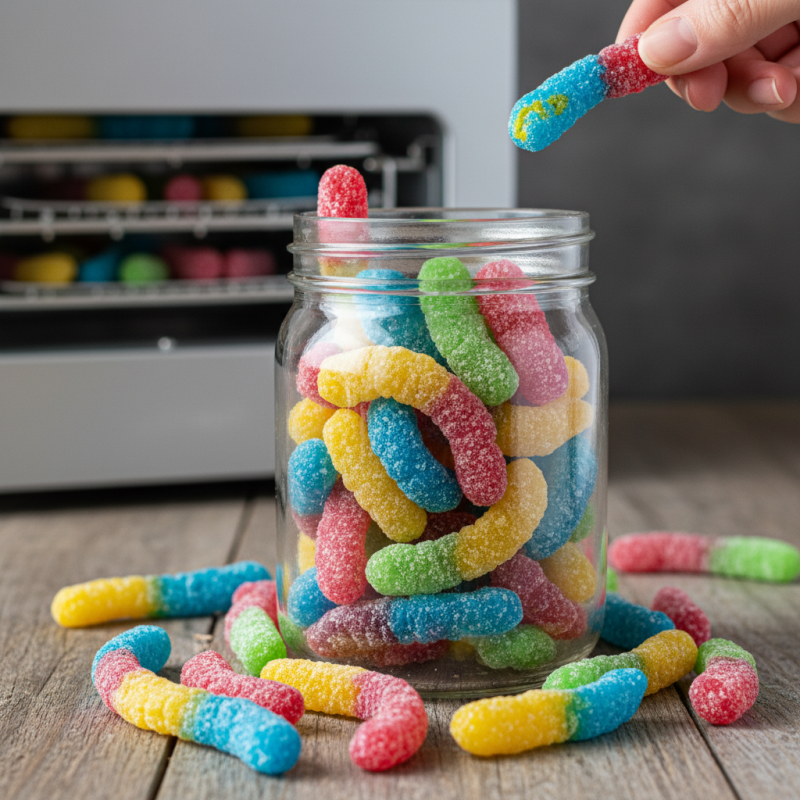 How to Make Freeze Dried Gummy Worms at Home?