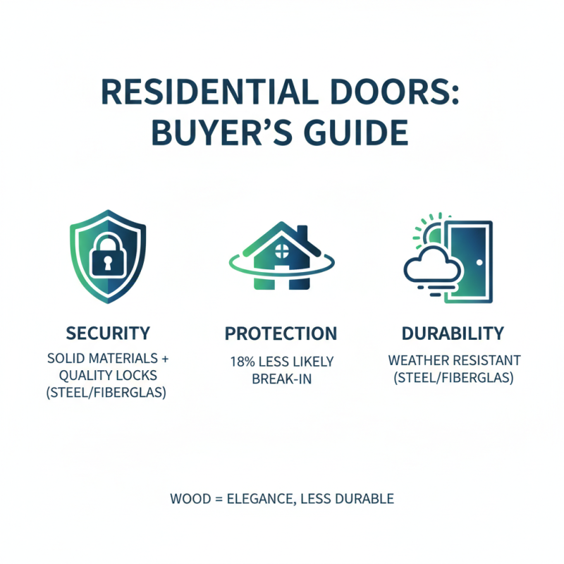 How to Choose the Best Residential Doors for Your Home