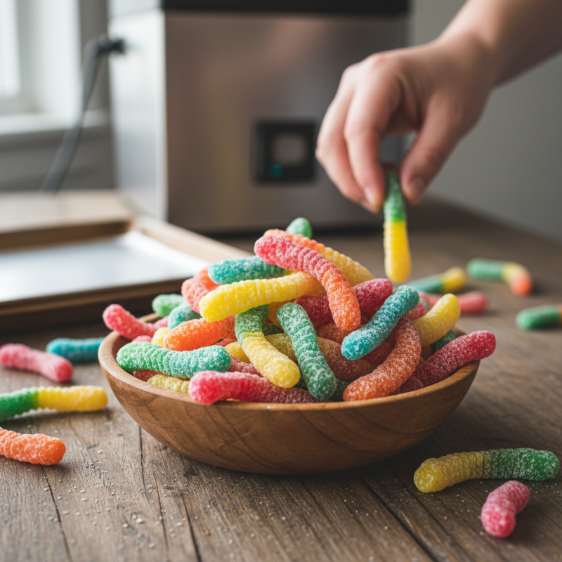 How to Make Freeze Dried Gummy Worms at Home?