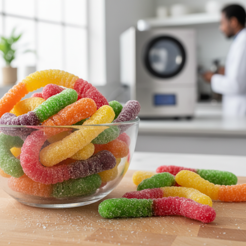 What is Freeze Dried Gummy Worms and How Are They Made?