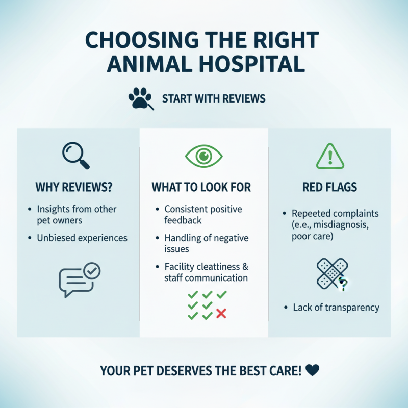 How to Choose the Right Animal Hospital for Your Pet?