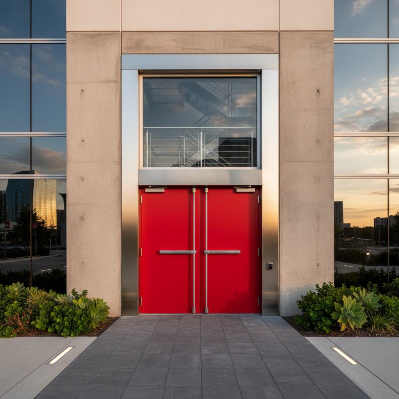 How to Choose Steel Fire Escape Doors for Your Building?