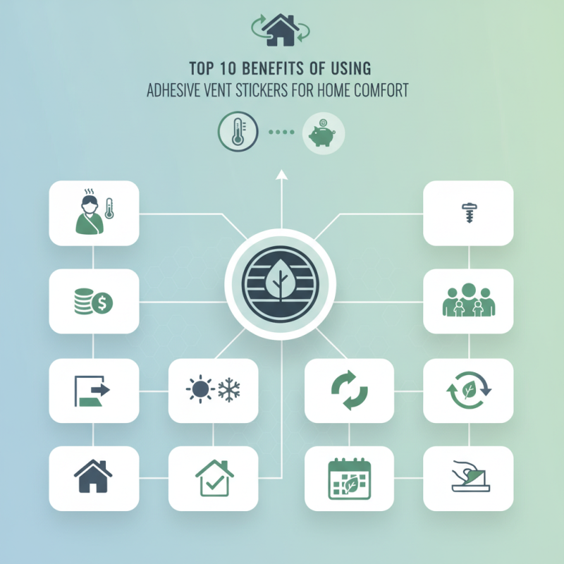 Top 10 Benefits of Using Adhesive Vent Stickers for Home Comfort