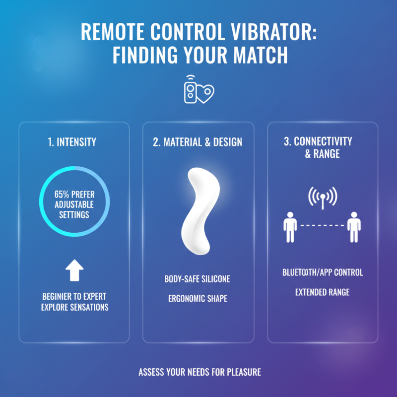 How to Choose the Best Remote Control Vibrator for Your Needs?