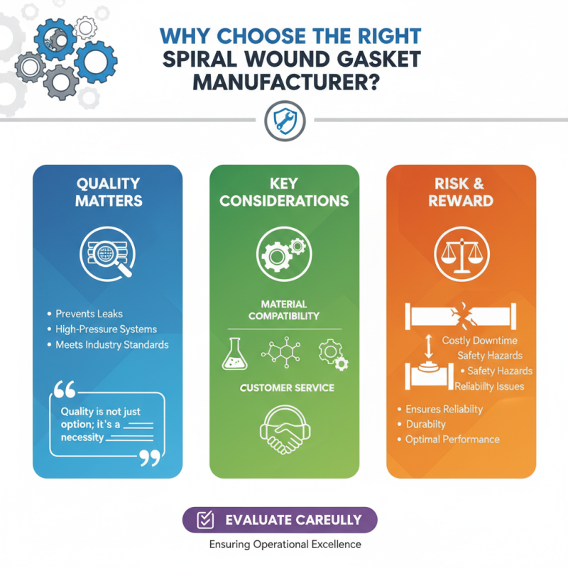 Why Choose the Right Spiral Wound Gasket Manufacturer?