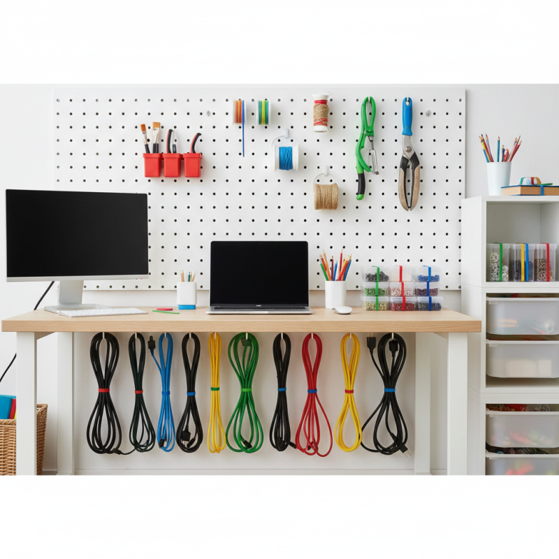 How to Use Colored Zip Ties for Organizing and Decorating Your Space?