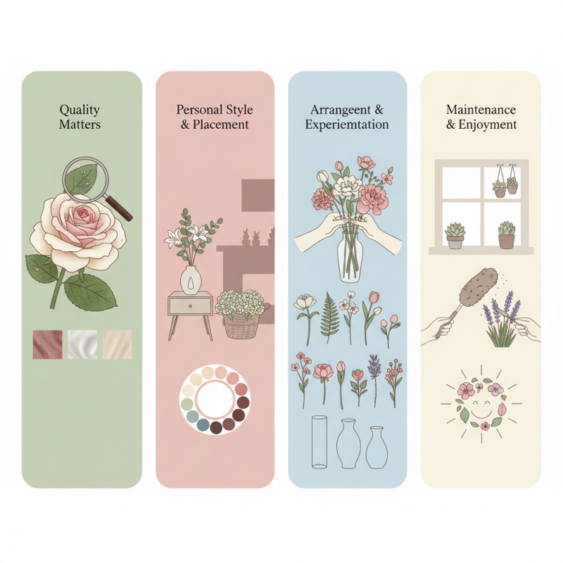 How to Choose the Best Artificial Flowers for Your Home?