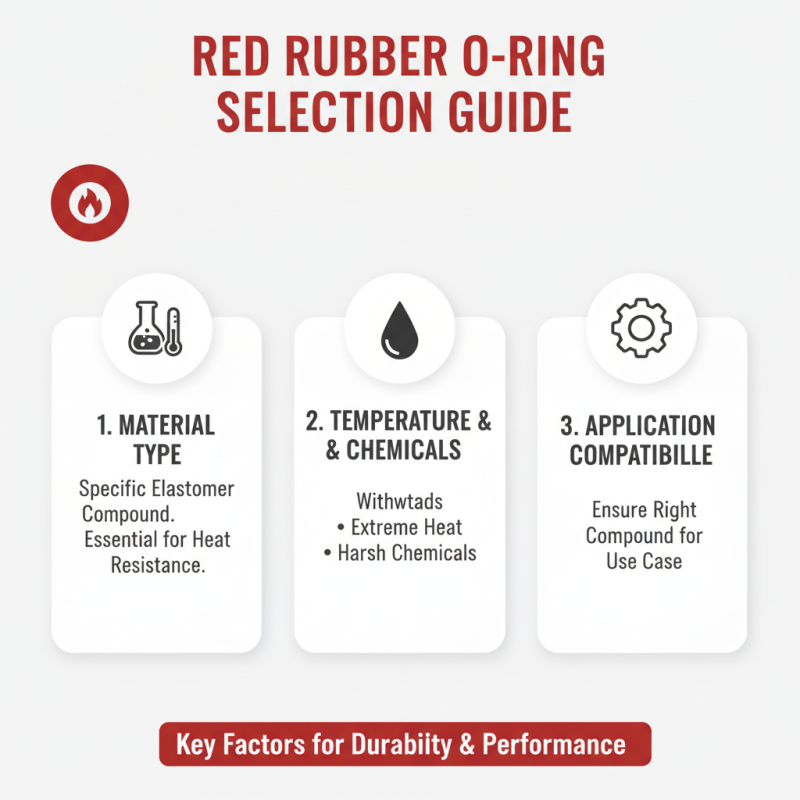 2026 How to Choose the Right Red Rubber O Ring for Your Needs?