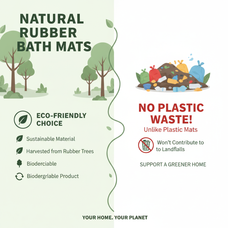 What is a Natural Rubber Bath Mat and Its Benefits?