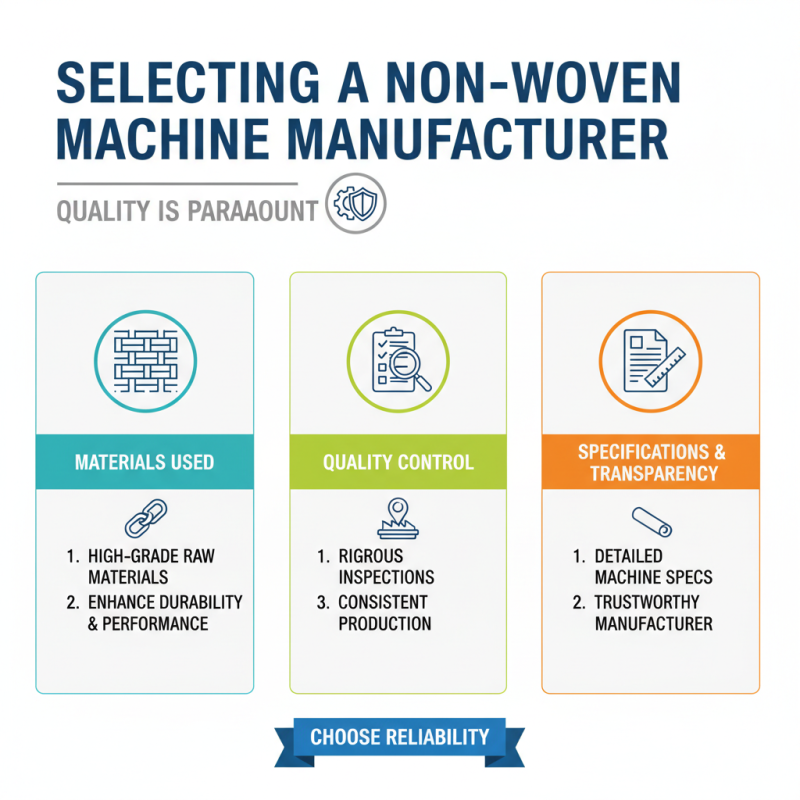 2026 How to Choose the Best Non Woven Machine Manufacturer?