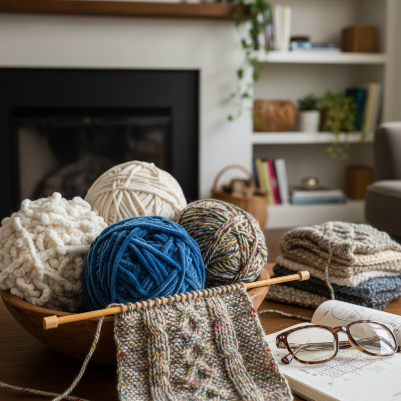 How to Choose the Right Textured Yarn for Your Knitting Projects?