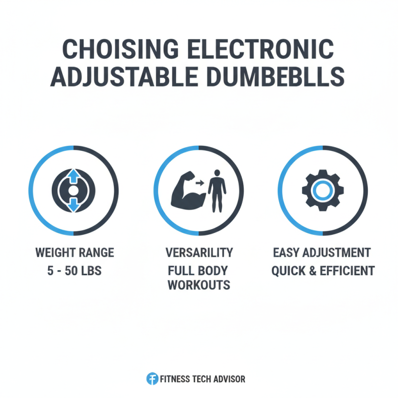 2026 How to Choose the Best Electronic Adjustable Dumbbells for Your Home Gym?