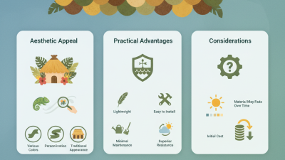 2026 Best Plastic Thatch Roof Options for Your Home?