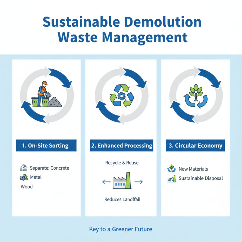 How to Effectively Manage Demolition Garbage for Sustainable Disposal?
